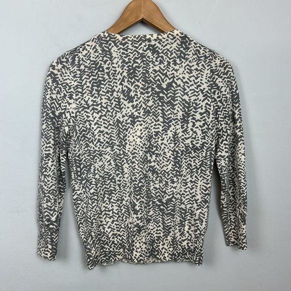 J. Crew Strada Ruffle Cardigan 100% Merino Wool Sz XS - Picture 7 of 11